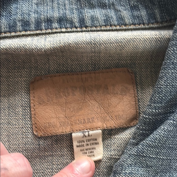 Aeropostale heavy denim jacket - Picture 2 of 6